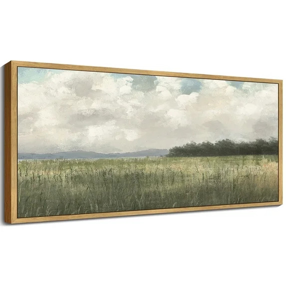 Drsoum Vintage Landscape Wall Art Abstract Meadow Field Wall Prints Classic Retro Farmhouse Rusti... | Walmart (US)