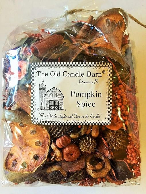Old Candle Barn Pumpkin Spice Potpourri Large Bag - Perfect Fall Decoration or Bowl Filler - Beau... | Amazon (US)