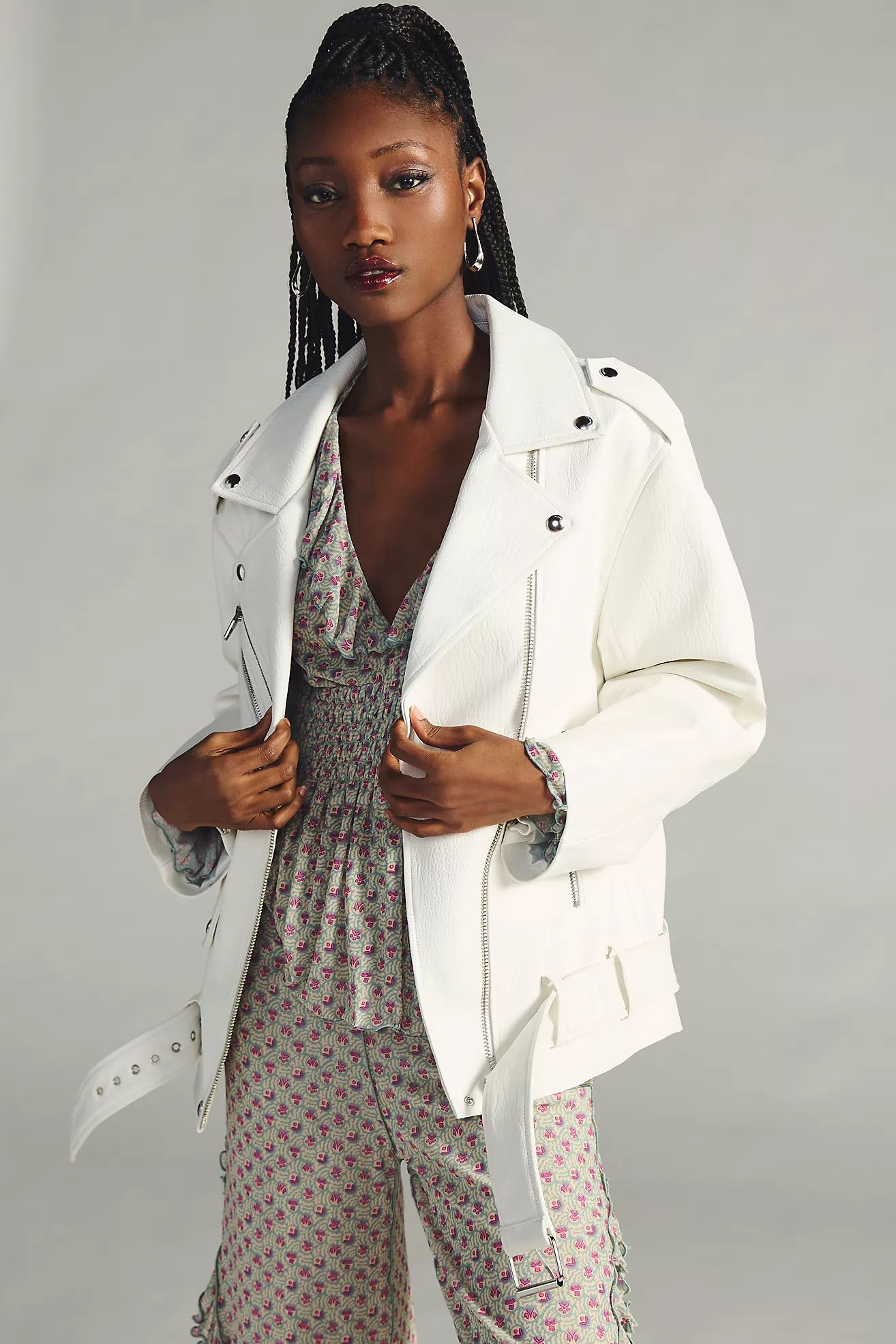 BLANKNYC Faux Leather Moto Jacket | Anthropologie (US)