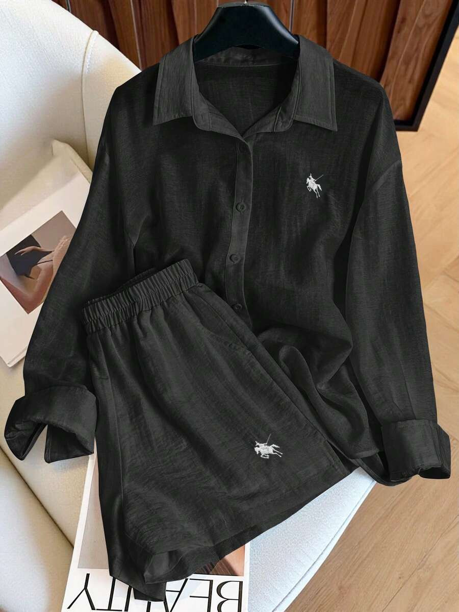 Vintage Casual Loose 2 Pieces Set, Fashion & Versatile | SHEIN