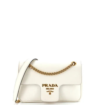 Pattina Flap Shoulder Bag Saffiano Leather Small | Rebag