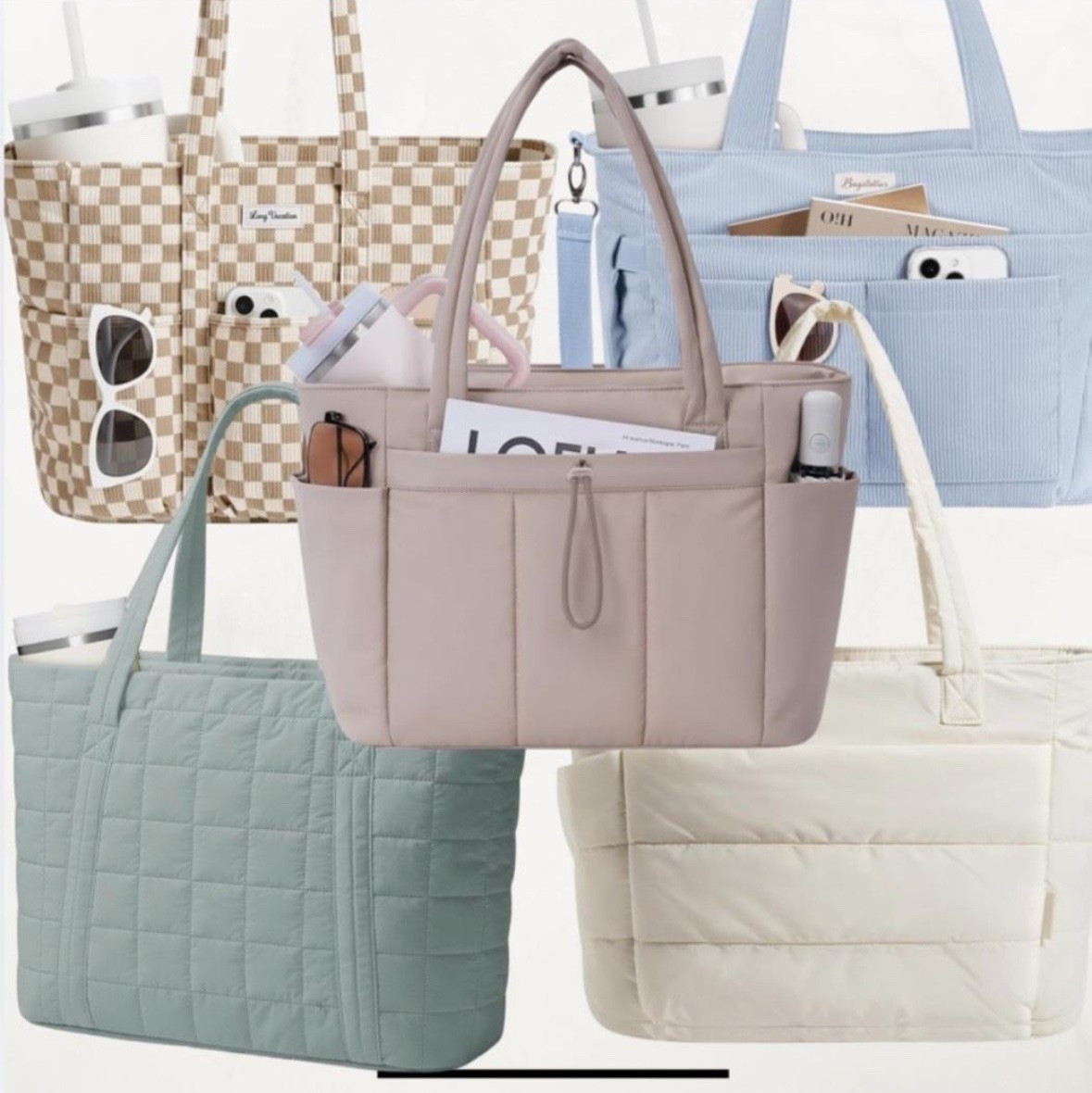 Teacher work bags, travel bags, all from Amazon! So many colors to choose from!!


Travel bags, work bag, commuter bag, teacher outfits, teachers, back to school, college dorm, college, Amazon finds, Amazon fashion, Amazon home, Amazon teacher, tote bags, diaper bag, baby

#LTKgrwm #LTKTravel #LTKWorkwear

#LTKWorkwear #LTKTravel #LTKootd