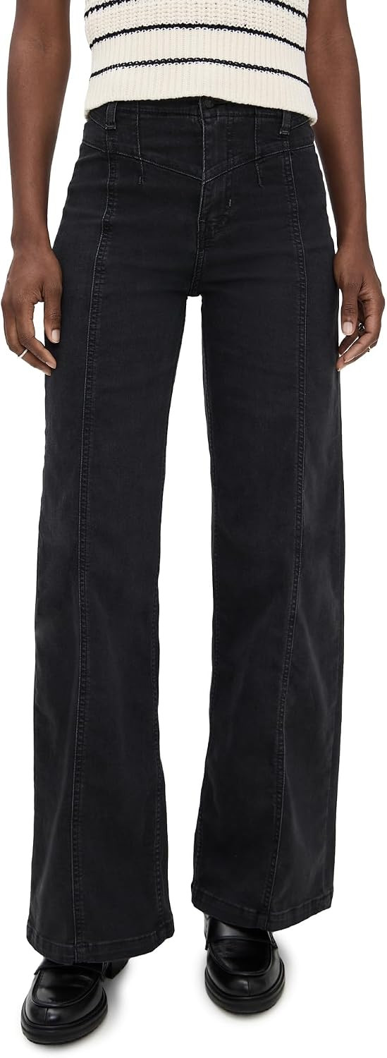 Free People Women's Libre Wide Leg Jeans | Amazon (US)