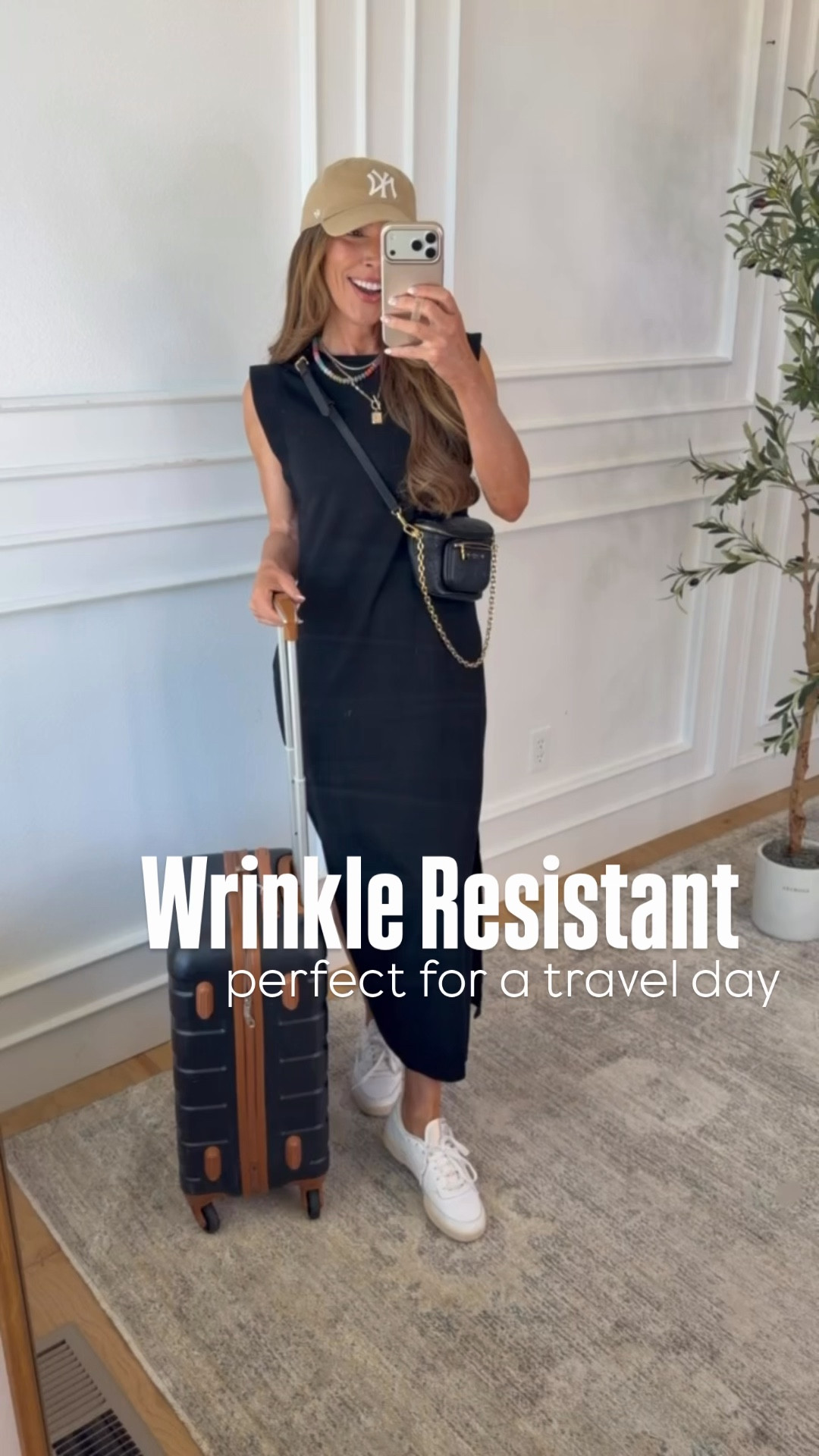 Travel dress that doesn’t wrinkle! 

#airportstyle #travelootd #comfytraveloutfit 
#traveldayoutfit #ontherunstyle #effortlessstyle 
#casualtravelstyle #jetsetstyle

#LTKSeasonal #LTKdayinmylife #LTKTravel