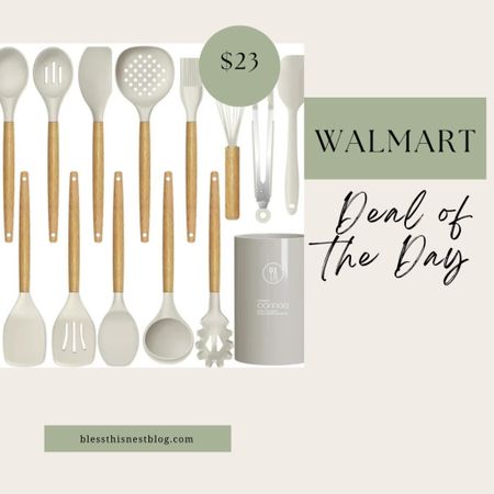 Walmart deal of the day! Walmart cooking utensils. Better Homes & Gardens kitchen accessories. 

#LTKsalealert #LTKhome #LTKFind