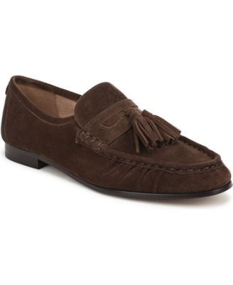 Sam Edelman Women's Lana Mocassin Slip-On Loafers - Olive Branch Suede | Macy's