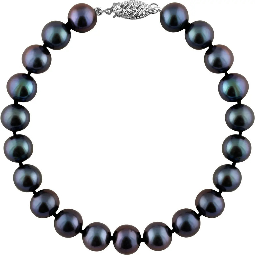 SPLENDID PEARLS Black Cultured Freshwater Pearl Bracelet at Nordstrom Rack | Nordstrom Rack