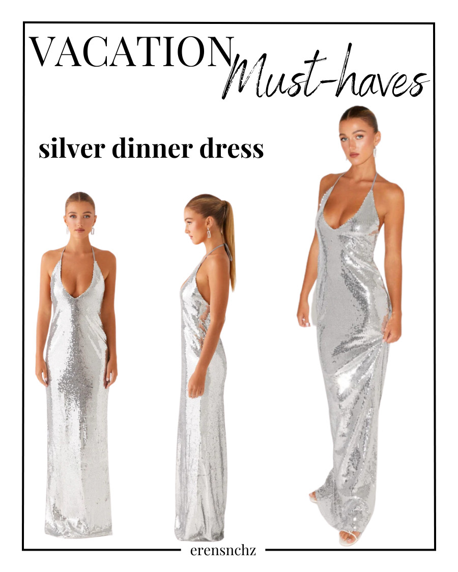 The Ultimate Vacation Dress: Peppermayo Billions Sequin Maxi for a Glam Night Out!

The Billions Sequin Maxi Dress by Peppermayo is pure vacation glam! With a sparkly sequin finish, open back, and sleek maxi fit, this dress is made to shine. Perfect for a European summer, Ibiza nights, or a luxe beachside dinner, it catches the light with every move. Get ready to turn heads! ✨🌙 #Peppermayo #VacationStyle #IbizaGlam 

 #LTKWatchNow #LTKFindsUnder100 #LTKStyleTip