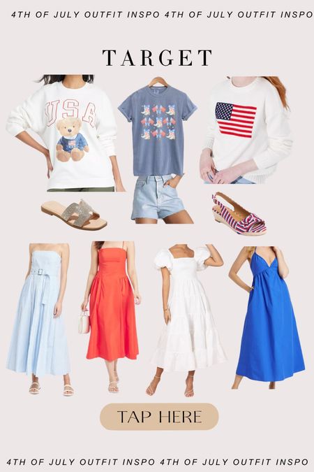 Fourth of July outfit inspo from Target!! 

#LTKStyleTip #LTKBaby #LTKKids