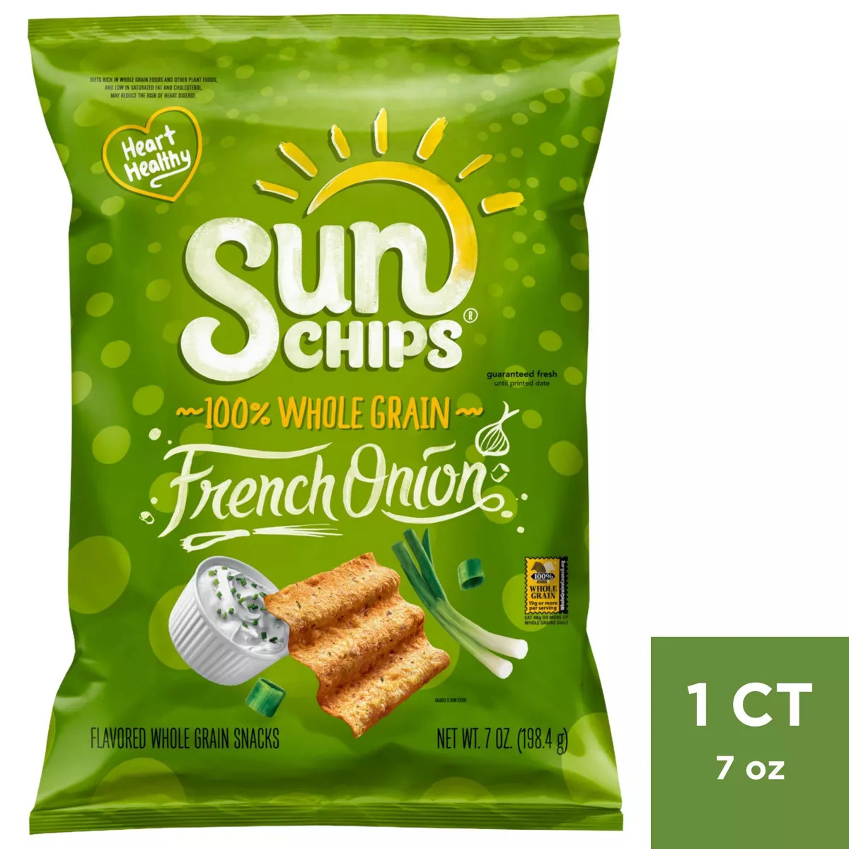 SunChips French Onion Flavored Whole Grain Chips - 7oz | Target