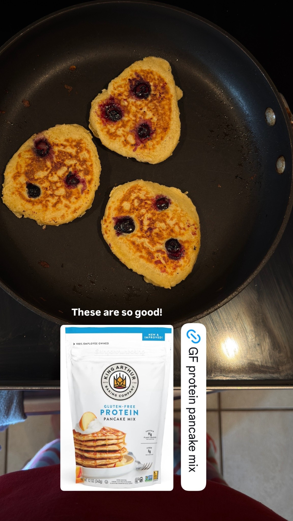 These gluten free protein pancakes are so good and toddler approved!! 10/10 recommend #glutenfreerecipe #toddlerapproved #toddlermeals #momlife 

#LTKKids #LTKFamily