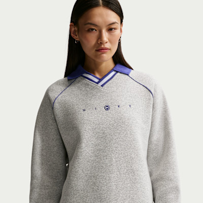 Nike Sportswear Phoenix Fleece Women's Oversized Graphic Polo Top | Nike (US)