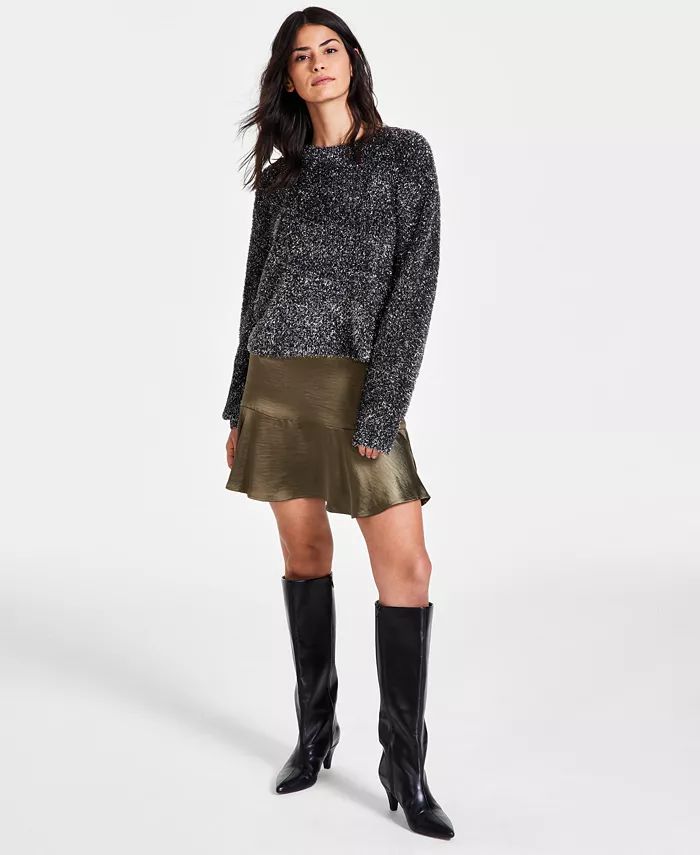 Women's Metallic Sweater, Created for Macy's | Macy's
