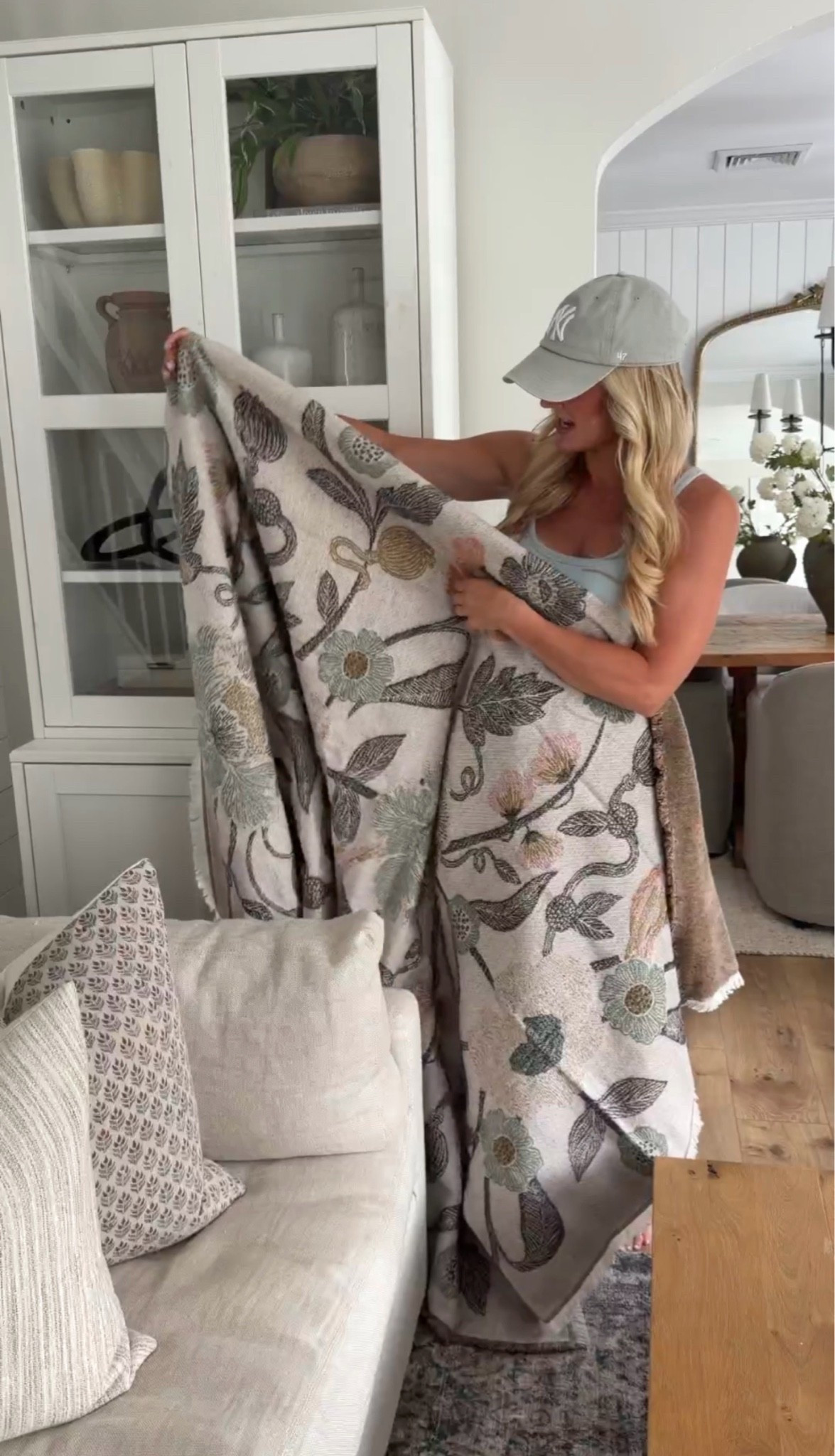 A beautiful throw is one of the easiest ways to make your home feel warm, cozy, and designer-inspired. 🤍

I'm obsessed with this woven jacquard throw—the pattern, texture, and fringe details make it look so much more expensive than it is. Toss it over a sofa, bed, or accent chair and it instantly pulls the whole room together.

If you've been eyeing it (or anything else from @Anthropologie), now is the perfect time to grab it!

✨ Use my code JHACKIE20 for 20% off orders of $100+ at Anthropologie. This online-only offer is valid Thursday, June 25 through Sunday, June 28. (It can't be combined with other promotions, and some brands are excluded.) #anthropartner

#LTKHome #LTKSaleAlert