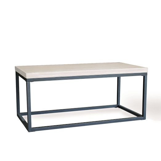 Malfa Outdoor Rectangle Coffee Table (39.25") | West Elm (US)