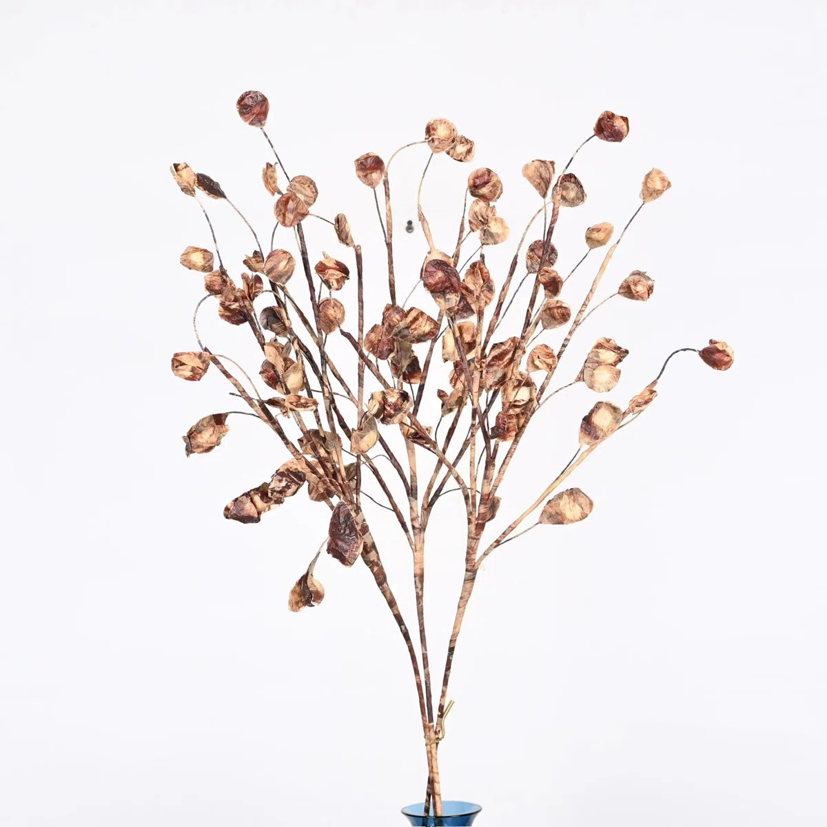 31" H Artificial Fall Autumn Foliage Blossoms Cluster Bush Stem For Vase Filler Thanksgiving Day ... | Wayfair North America
