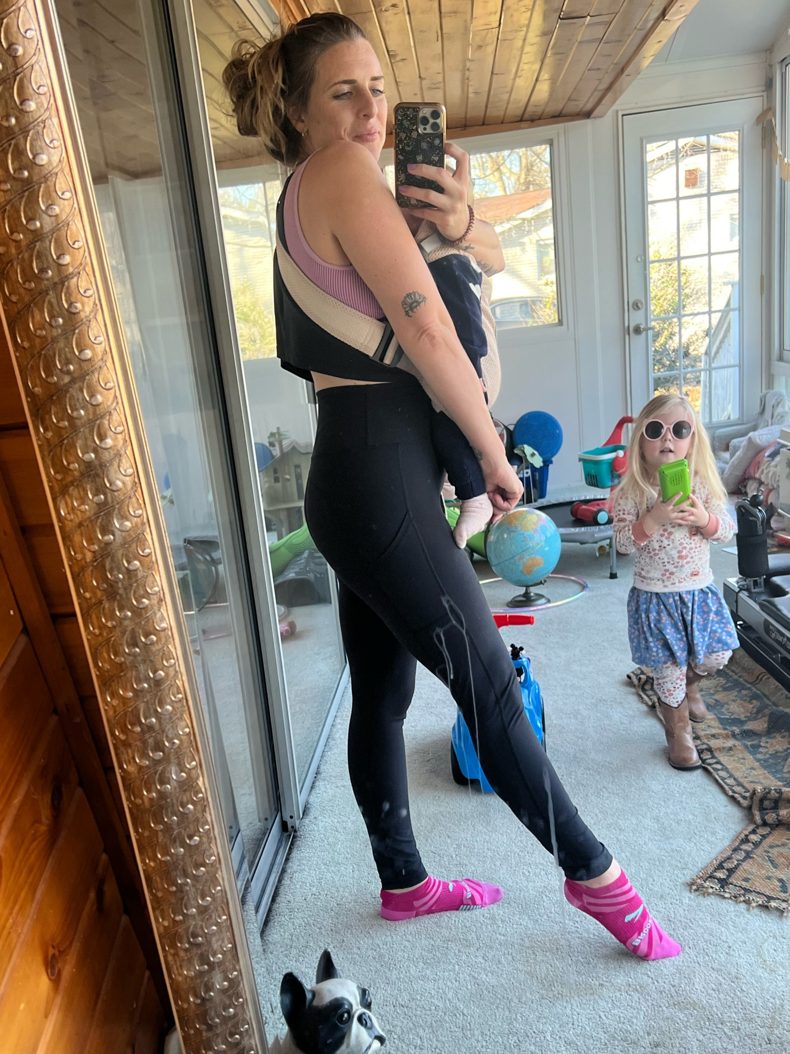 LIVING in these aerie leggings (the hugger high waisted) with the best pockets. Large long but could definitely wear a medium, they have plenty of stretch and are so flattering 

#LTKsalealert #LTKfindsunder50