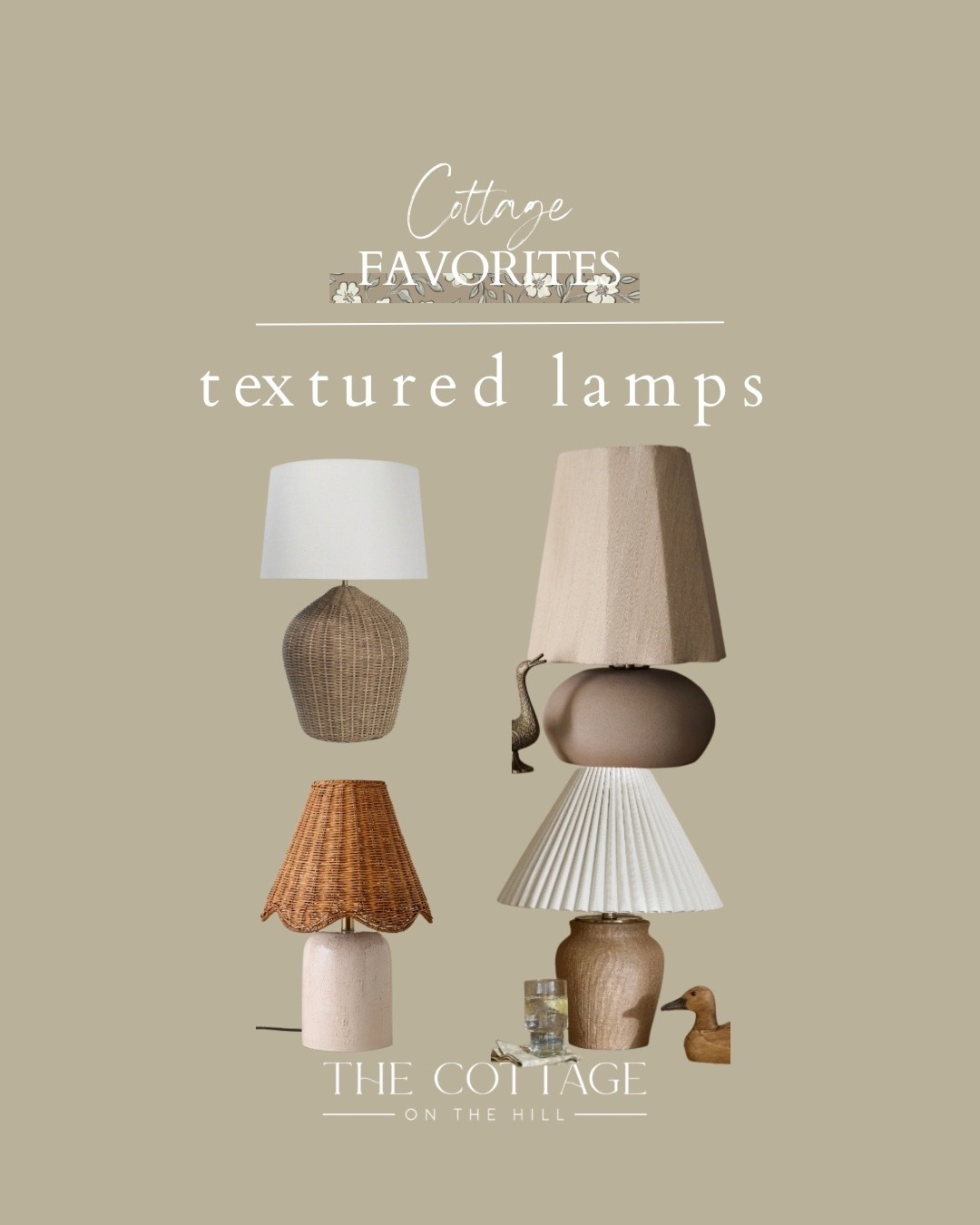 Here are some of my favorite textured lamps 

#LTKHome