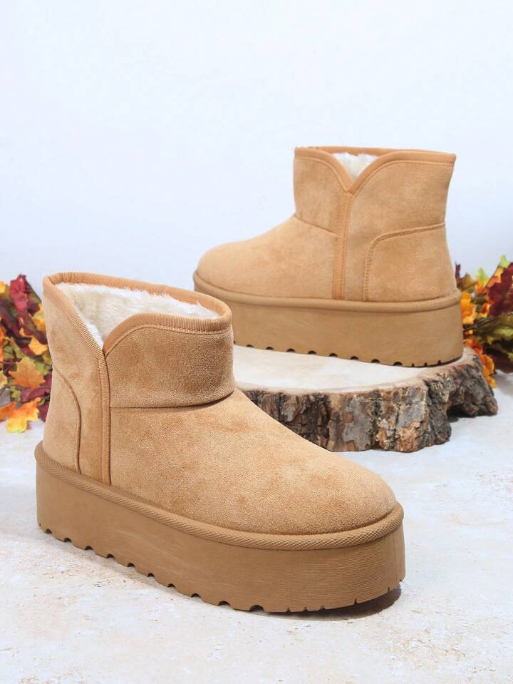 Slip On Lug Sole Boots | SHEIN