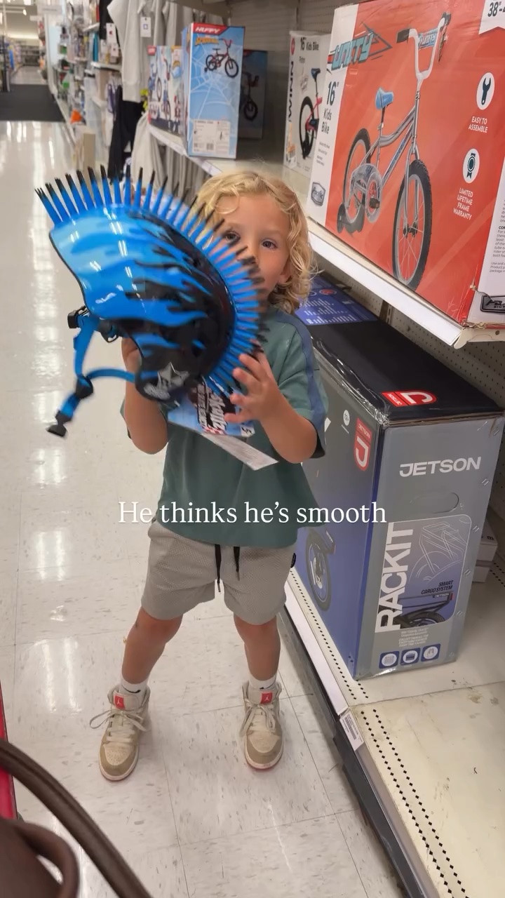 He thinks he’s smooth
