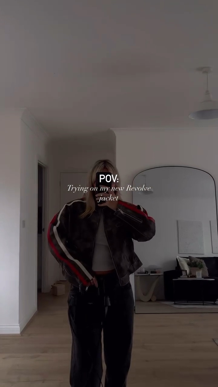 Revolve biker jacket ❤️‍🔥

Leather jacket, motorcycle jacket, bomber jacket, winter jacket, spring jacket

#LTKeurope #LTKuk #LTKspring