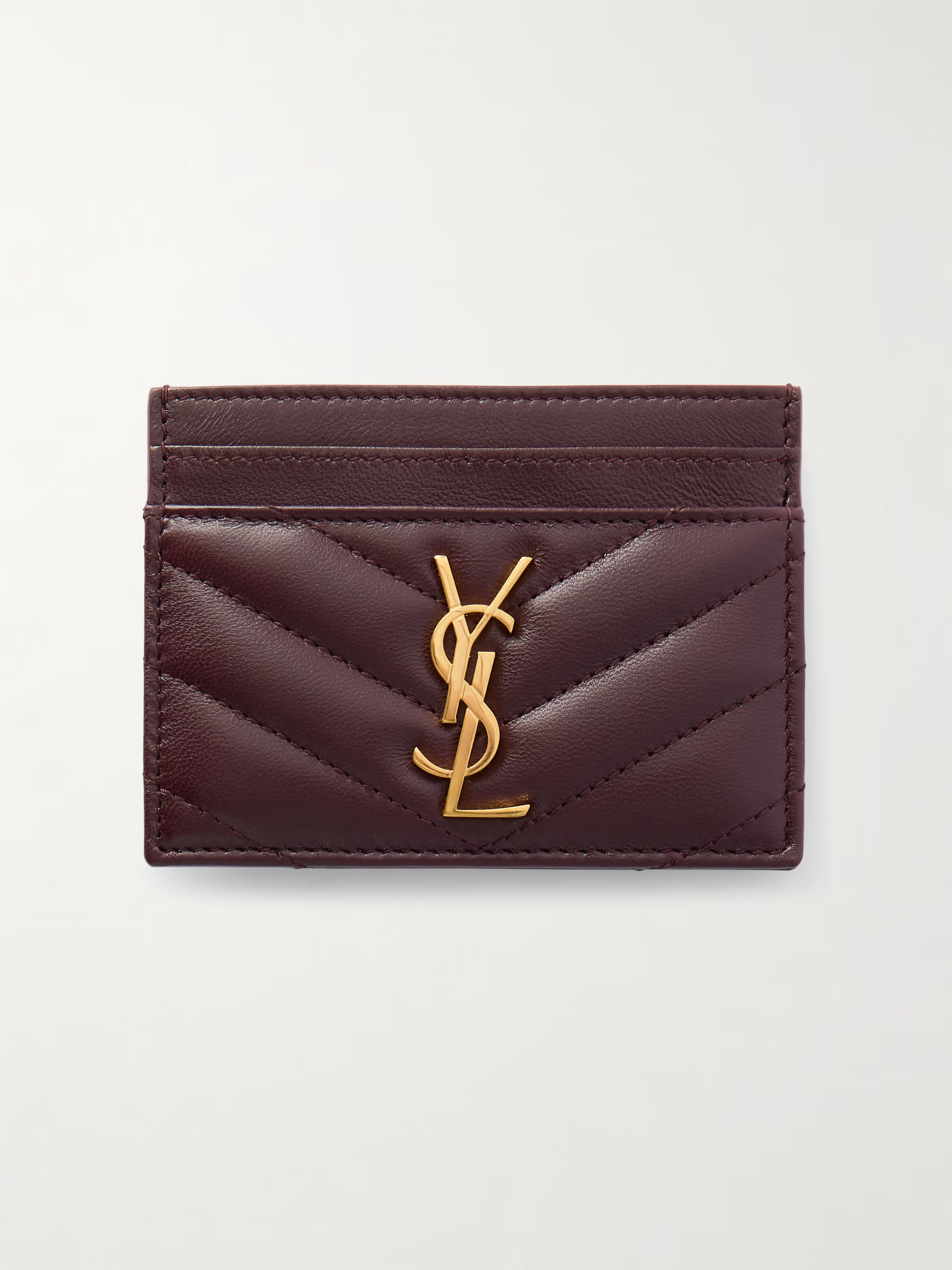 Cassandre matelassé leather cardholder | NET-A-PORTER (US)