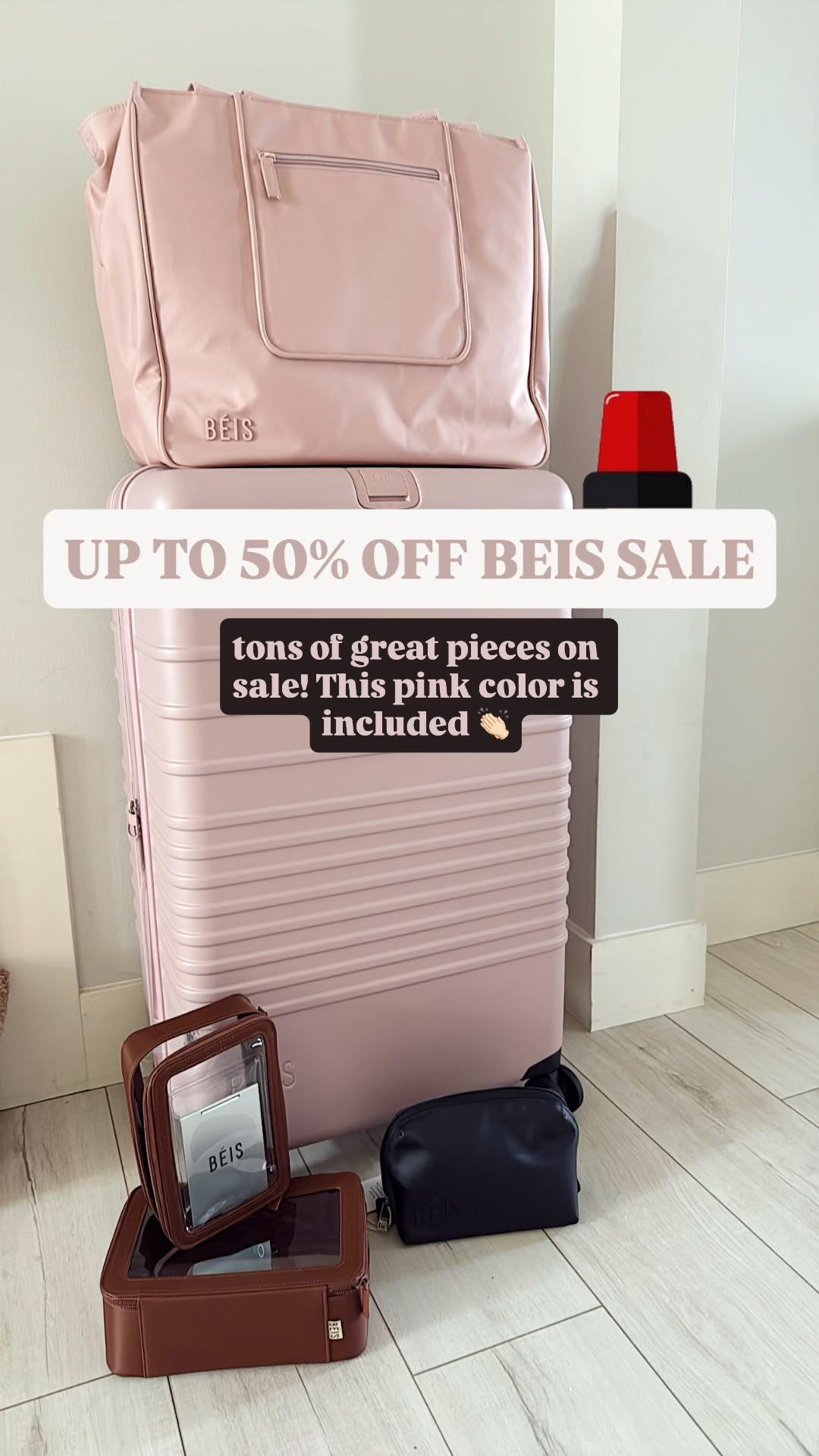 Up to 50% off @beistravel sale!! My favorite size is the carry on size which is 30% off! 

#LTKTravel #LTKHome #LTKSaleAlert