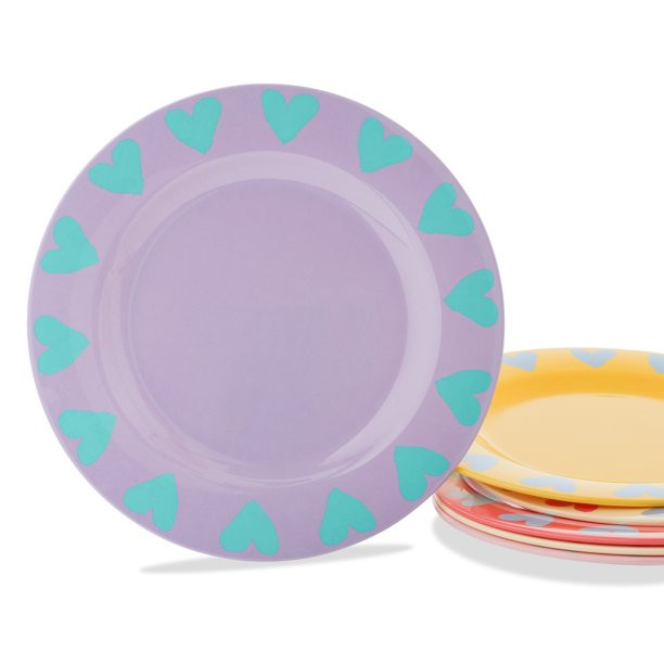 I Heart You Dishware, 6 Pack by Drew Barrymore Flower Kids | Walmart (US)