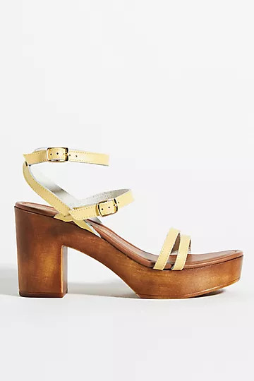 Seychelles Double Dip Strappy Heeled Clog Sandals | Anthropologie (US)