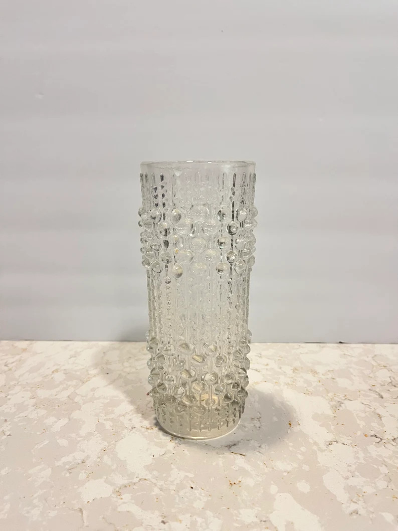 70's Czech Sklo Union Glass Vase by Frantisek Peceny for the Hermanova Hut - Mid Century Modern S... | Etsy (US)
