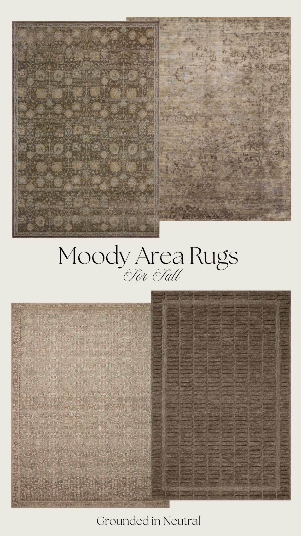 Moody area rugs for Fall. 🤎🍂

#LTKStyleTip #LTKSeasonal #LTKHome