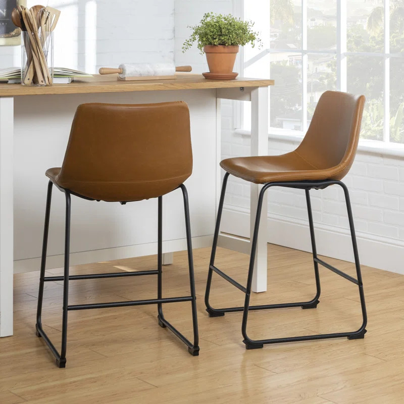 Mary-Kate Counter & Bar Stool (Set of 2) | Wayfair North America