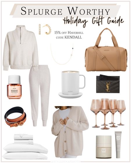 Women’s holiday gift guide // luxe gift guide // splurge worthy gift guide 

•jewelry is from Haverhill, use code Kendall for 15% off 

#LTKGiftGuide #LTKHoliday