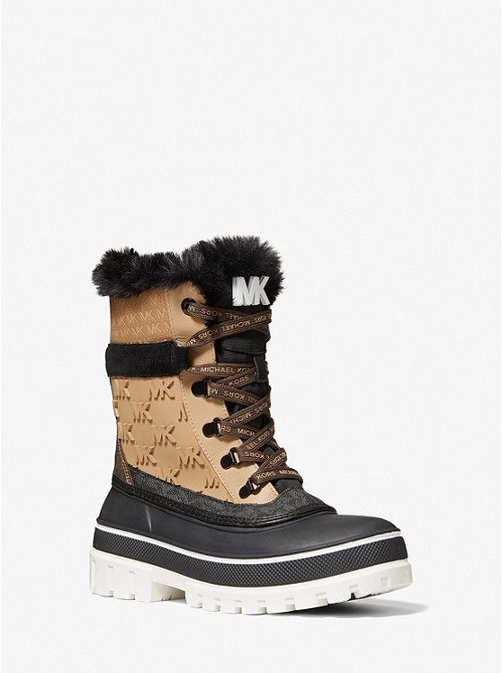 Ozzie Mixed-Media Rubber Boot | Michael Kors US