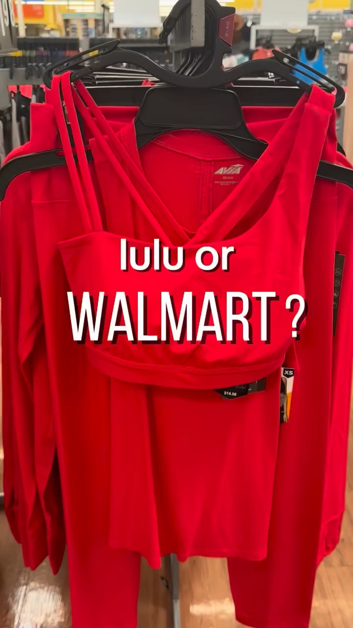 The SoftSculpt collection from Walmart is here-and it’s so good 😍 
These pieces feel buttery soft with a sculpting stretch that’s perfect for workouts, walks, or just staying comfy on the go. The colors, the fabric, the fit... Walmart really nailed it with this drop 👏🏼 

Includes:
🖤 Sports bra
🖤Leggings
🖤 Biker shorts
🖤Tank top
🖤Zip-up jacket
Which one are you grabbing first?

#savmom #affordablefinds #affordablefashion #walmartfinds #activewear #lululookforless #sportychic #workoutclothes