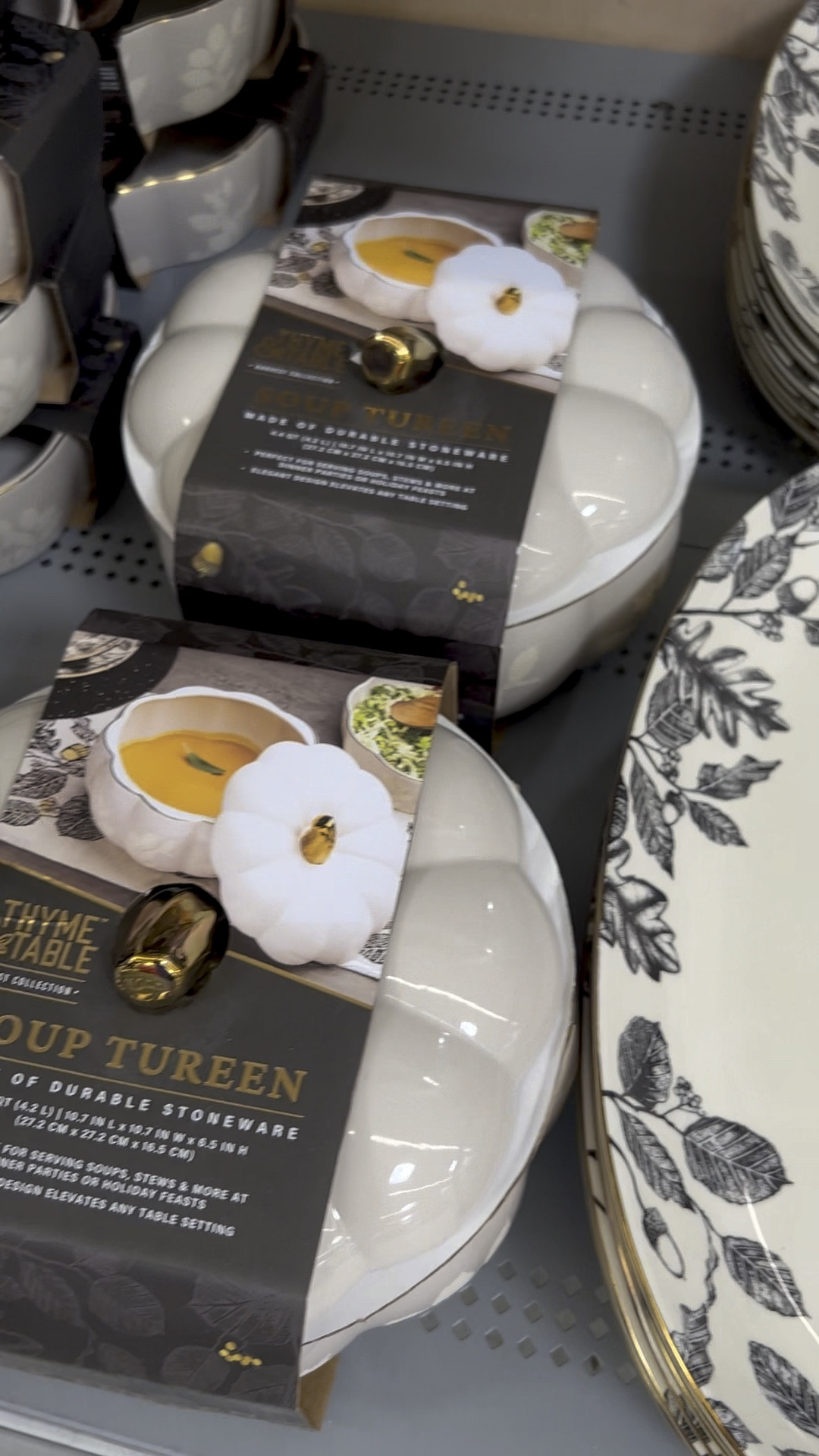 Walmart’s Thyme & Table Harvest collection. Pumpkin shaped serveware for fall. Bowls, dishes, soup tureen. Leaves. 

#LTKSeasonal #LTKHome #LTKVideo