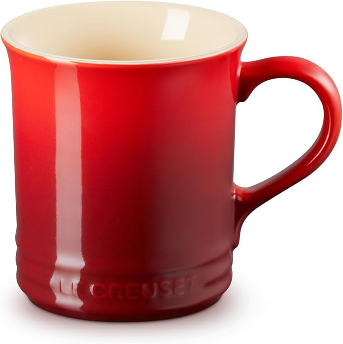 Le Creuset Stoneware Vancouver Mug, 14 oz., Cerise | Amazon (US)