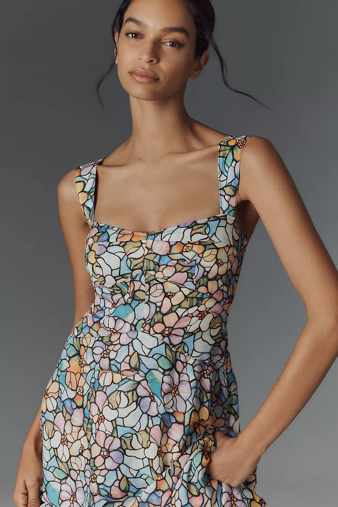 The Jocelyn Sleeveless Slip Midi Dress by Maeve | Anthropologie (US)