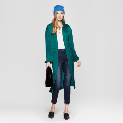 Women's Solid Kimono - A New Day™ Green | Target
