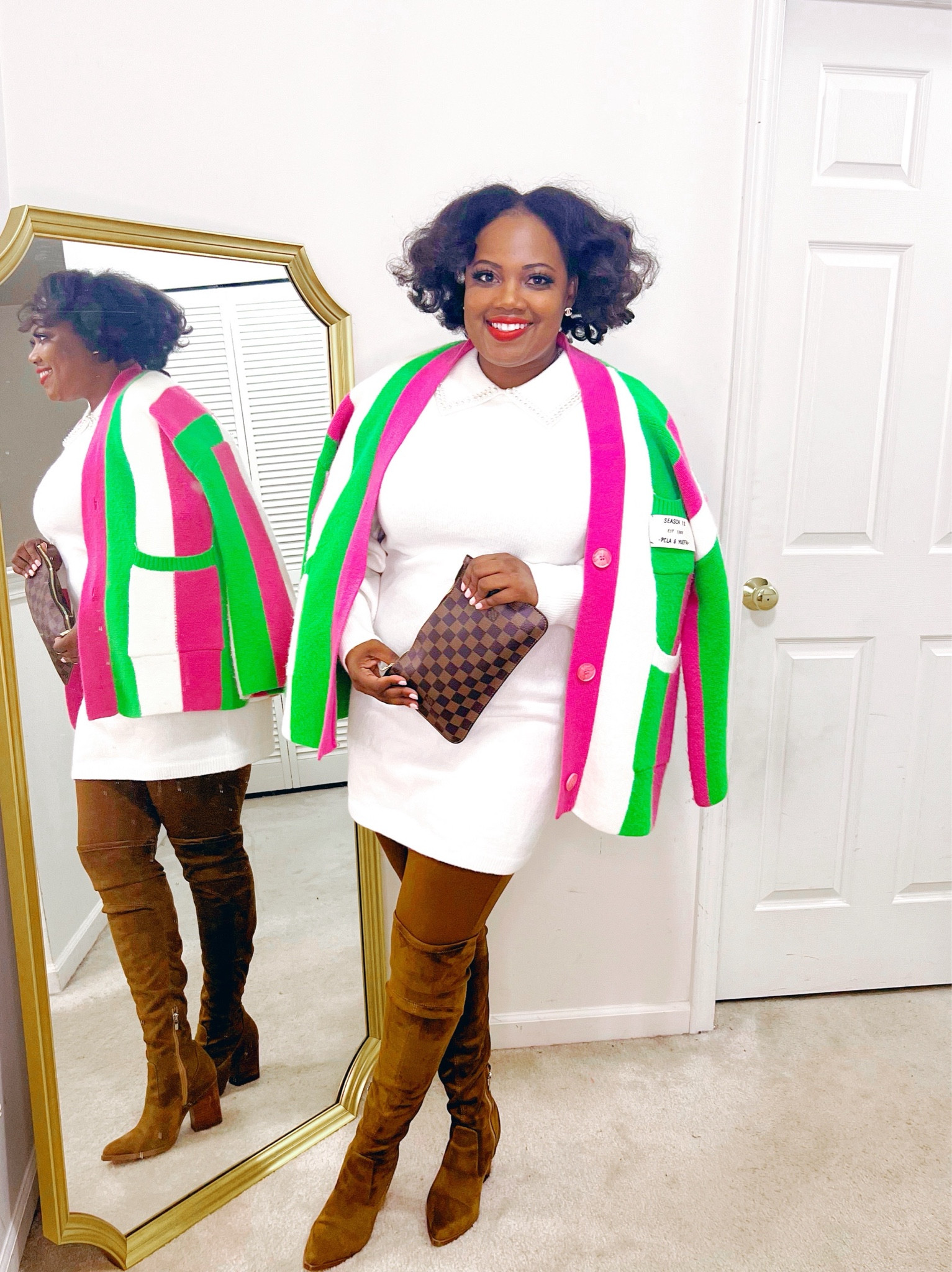 Fall in love with your fall wardrobe all over again! 🍂  #SimpliStaci's #OutfitFormula 7 will make you swoon. 💫



 #OOTD #FallFashion
#AutumnStyle #FallOutfits #SweaterDress #OverTheKneeBoots #MarcFischerBoots #ChicOnABudget #FashionTips #TrendyLooks #StyleInspo #SimpliChic #WorkToWeekend #AffordableFashion

#LTKSeasonal #LTKfindsunder100 #LTKover40