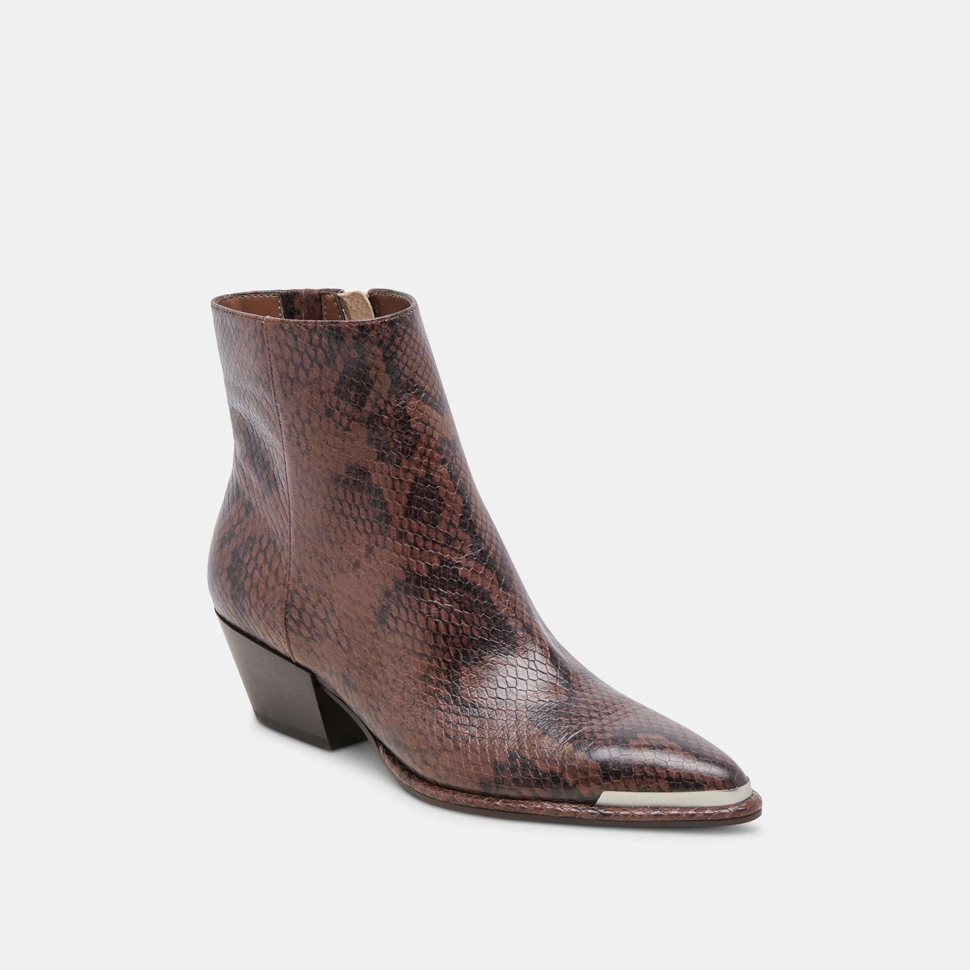 NONAH BOOTIES JAVA SNAKE EMBOSSED | DolceVita.com