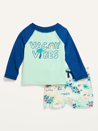 Rashguard & Trunks 2-Piece Swim Set for Baby | Old Navy (US)