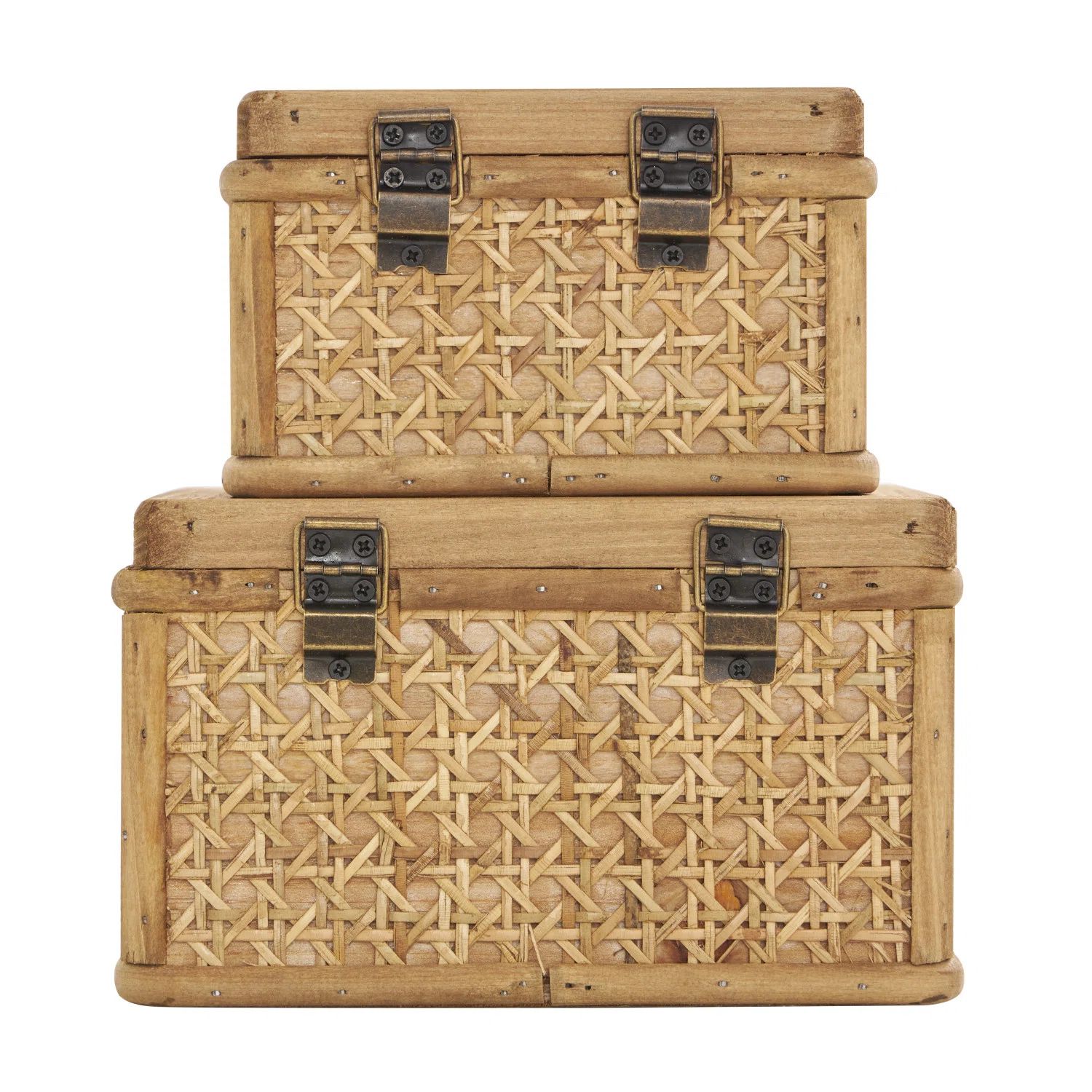 Benedick 2 Piece Handmade Wooden Decorative Box Set | Wayfair North America