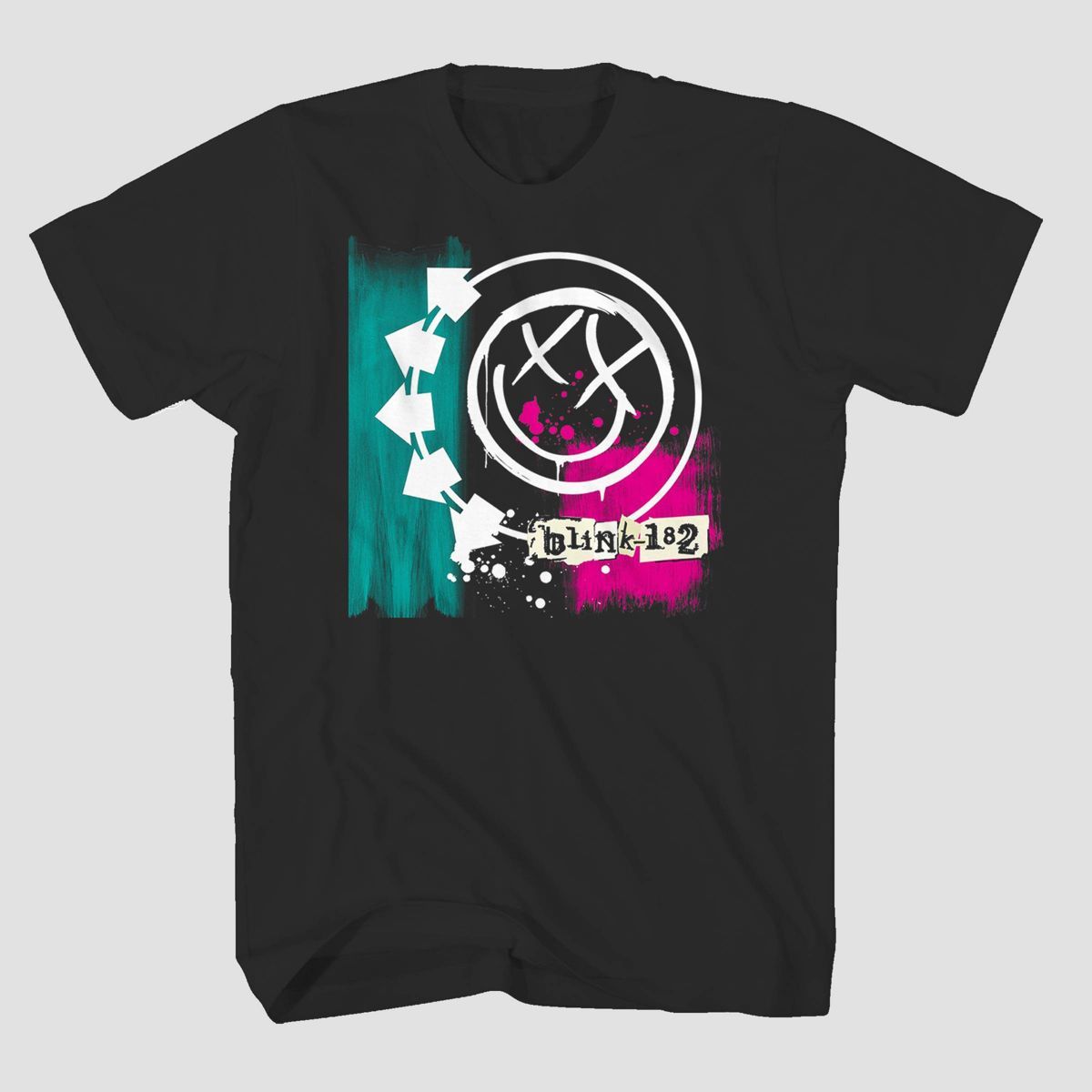 Men's Blink-182 Short Sleeve Graphic T-Shirt - Black | Target