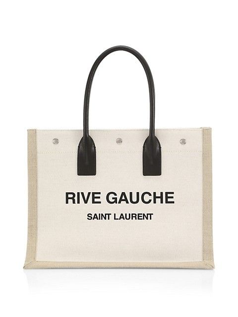 Small Rive Gauche Tote - Saint Laurent - YSL Bag - Luxury Travel  | Saks Fifth Avenue