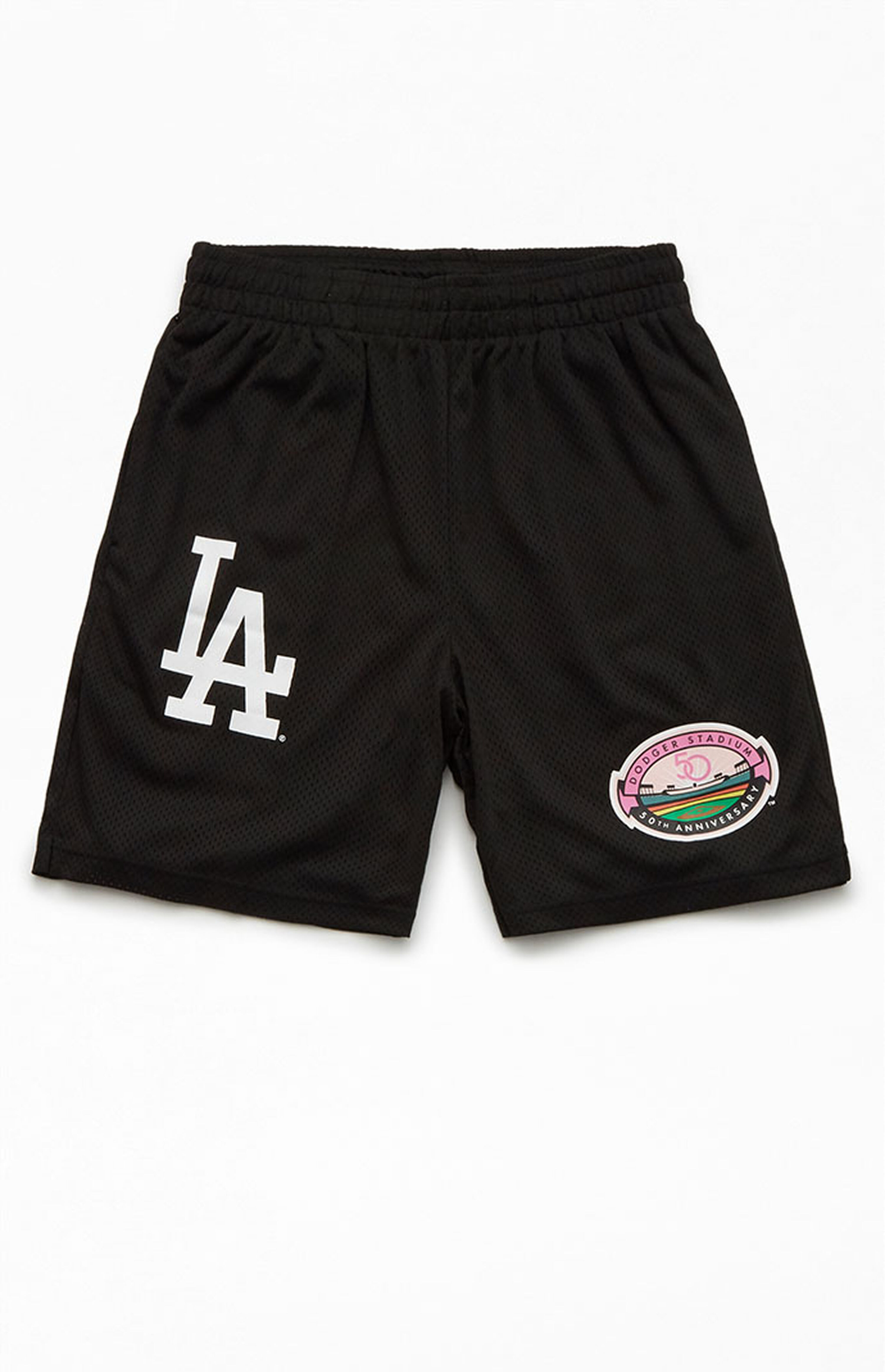New Era x PS Reserve Black Los Angeles Dodgers Mesh Shorts | PacSun