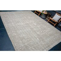 9'6 X 13'1 Classic Vintage Rug Muted Gray & Beige Sb | Etsy (US)