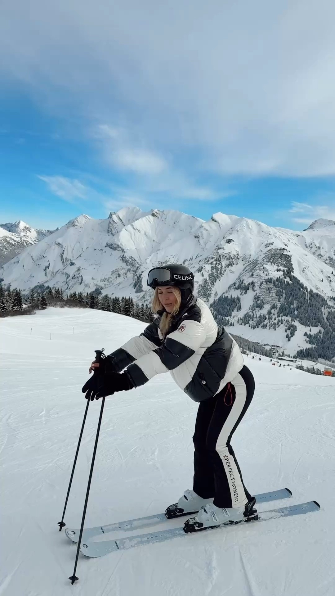Ski outfit - perfect moment - ski jacket - snow outfit - ski suit - celine goggles - ski goggles 

#LTKtravel #LTKwinter #LTKeurope