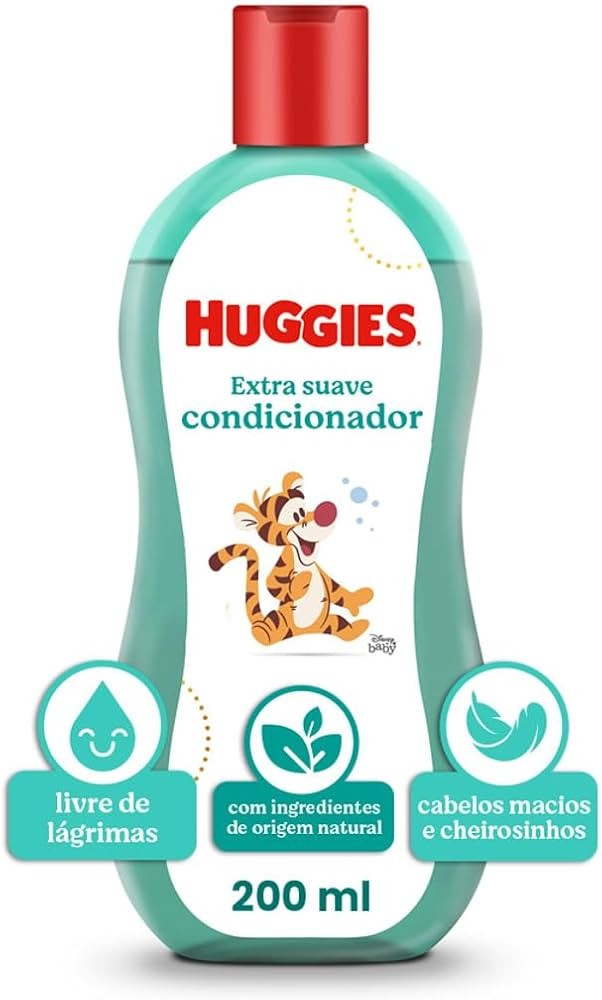 HUGGIES Condicionador Infantil Huggies Extra Suave - 200Ml | Amazon (BR)