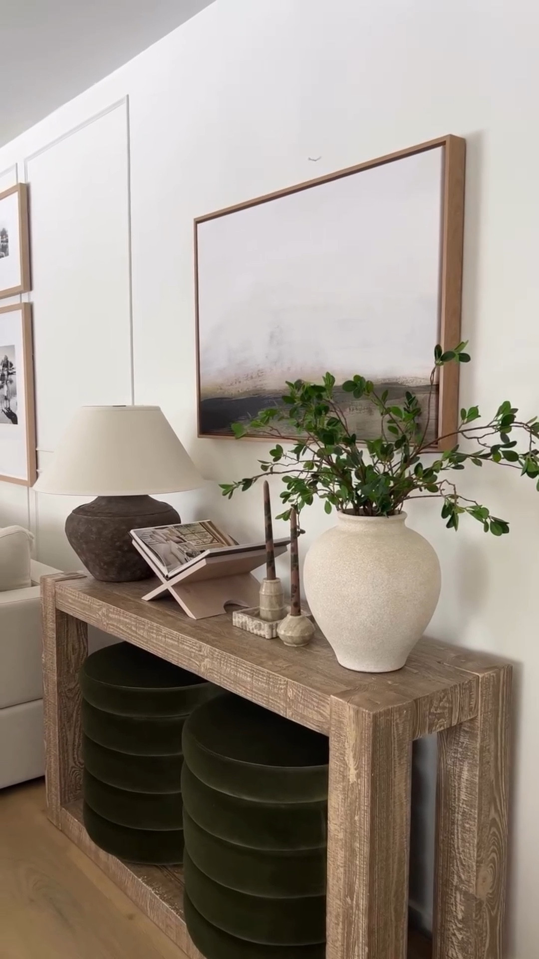 Winter console table decor ✨  🫶

#LTKFindsUnder100 #LTKFindsUnder50 #LTKHome